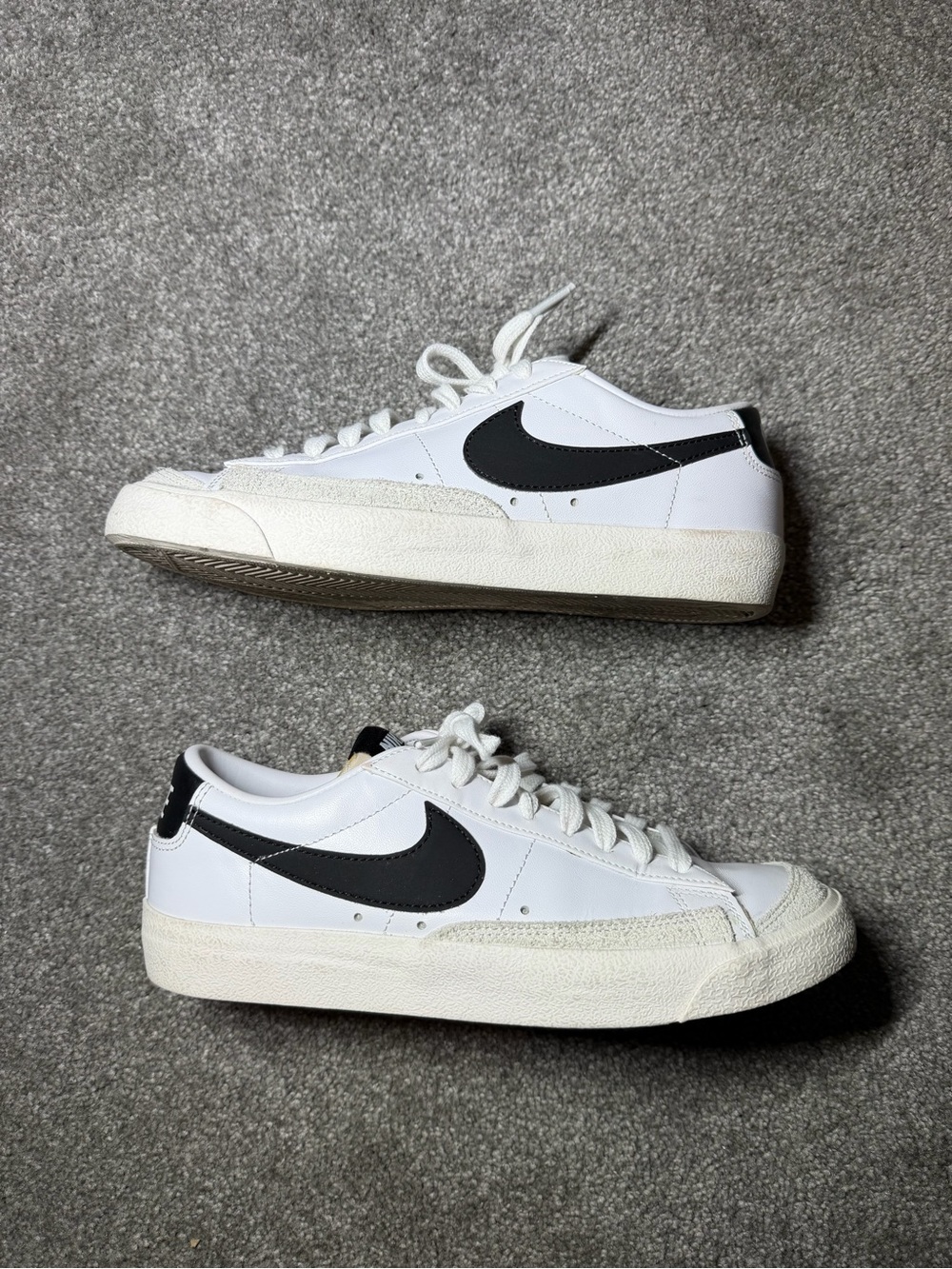 Nike Womens Blazer Low 77 White  Size 8.5 - Picture 2 of 8